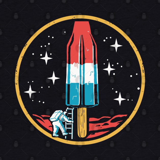 Rocket Pop Art by Elan Harris